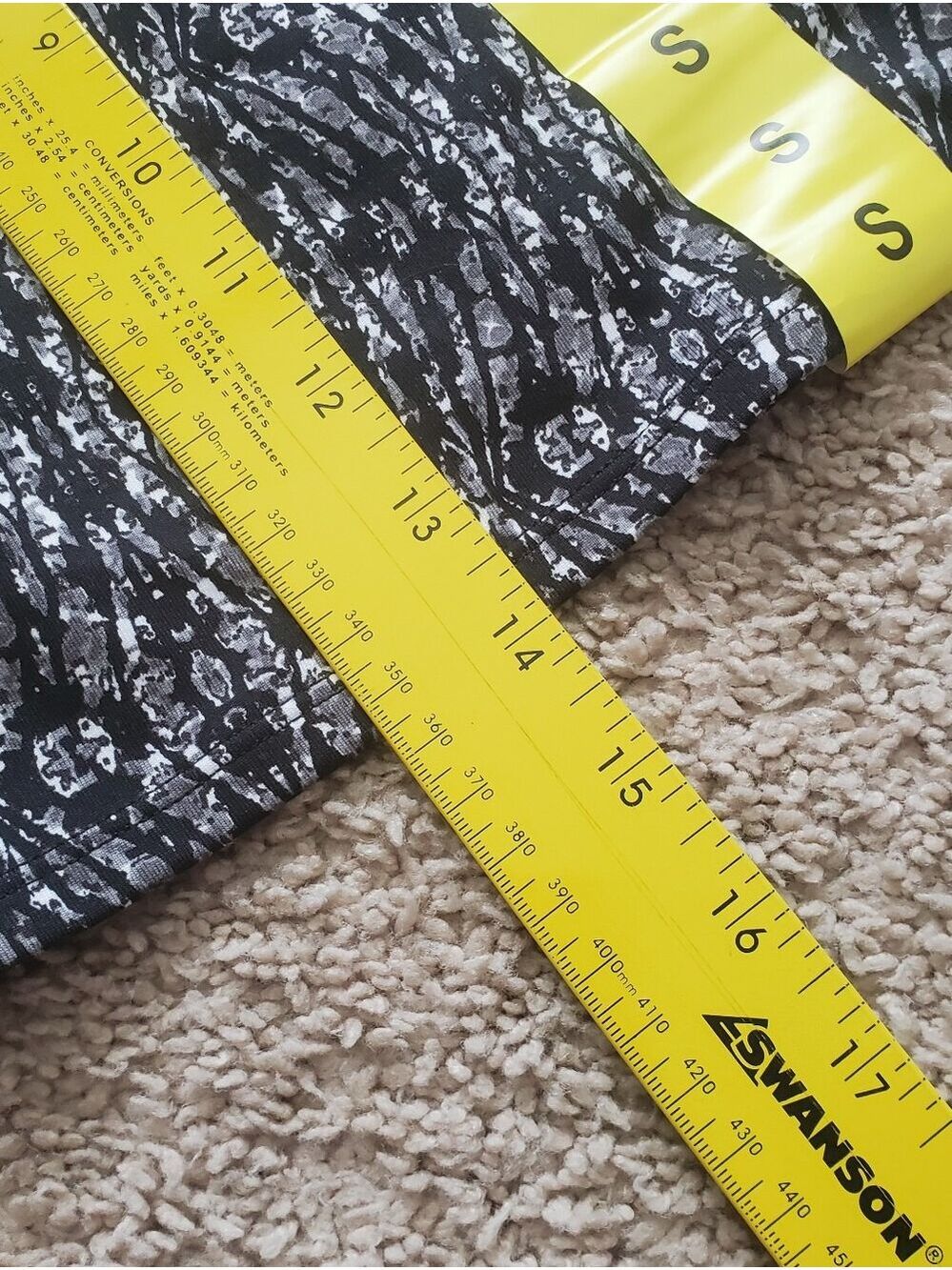 NEW Tranquility Skort Skirt Rhombi Black Women's Size Small Athletic - Picture 4 of 11